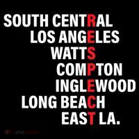 West Side RESPECT Los Angeles Watts Compton Long Beach Women's Hoodie thumb 2