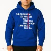 West Side RESPECT Los Angeles Watts Compton Long Beach Hoodie thumb 2