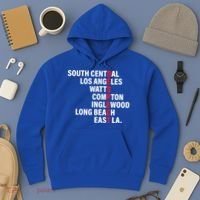 West Side RESPECT Los Angeles Watts Compton Long Beach Hoodie thumb 3