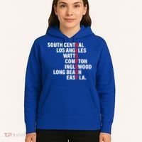West Side RESPECT Los Angeles Watts Compton Long Beach Hoodie thumb 5