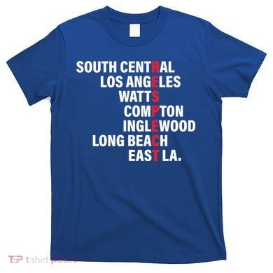 West Side RESPECT Los Angeles Watts Compton Long Beach T-Shirt