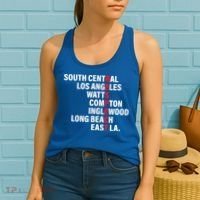 West Side RESPECT Los Angeles Watts Compton Long Beach Women's Tank Top thumb 2