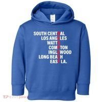 West Side RESPECT Los Angeles Watts Compton Long Beach Toddler Hoodie thumb 0