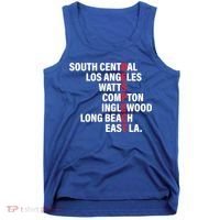 West Side RESPECT Los Angeles Watts Compton Long Beach Tank Top thumb 0