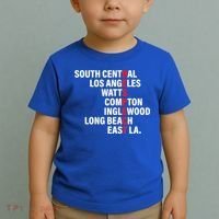 West Side RESPECT Los Angeles Watts Compton Long Beach Toddler T-Shirt thumb 2