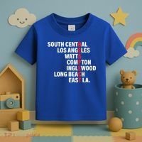 West Side RESPECT Los Angeles Watts Compton Long Beach Toddler T-Shirt thumb 3