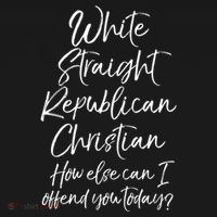 White Straight Republican Christian How Else Can I Offend Women's Hoodie thumb 2
