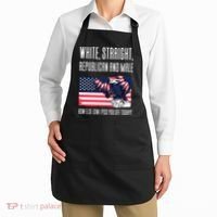 White Straight Republican Male Apron thumb 2