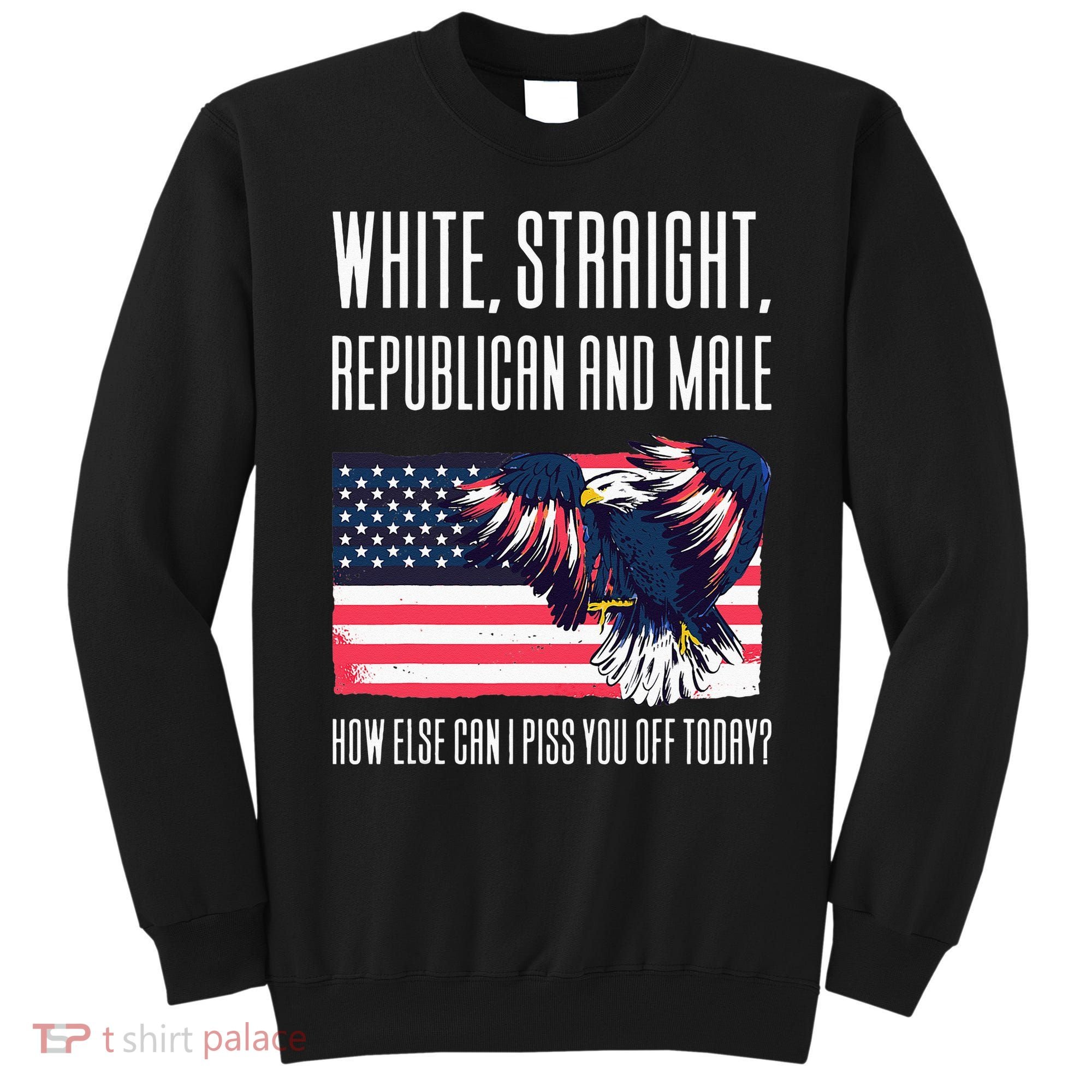 White Straight Republican Male Sweatshirt