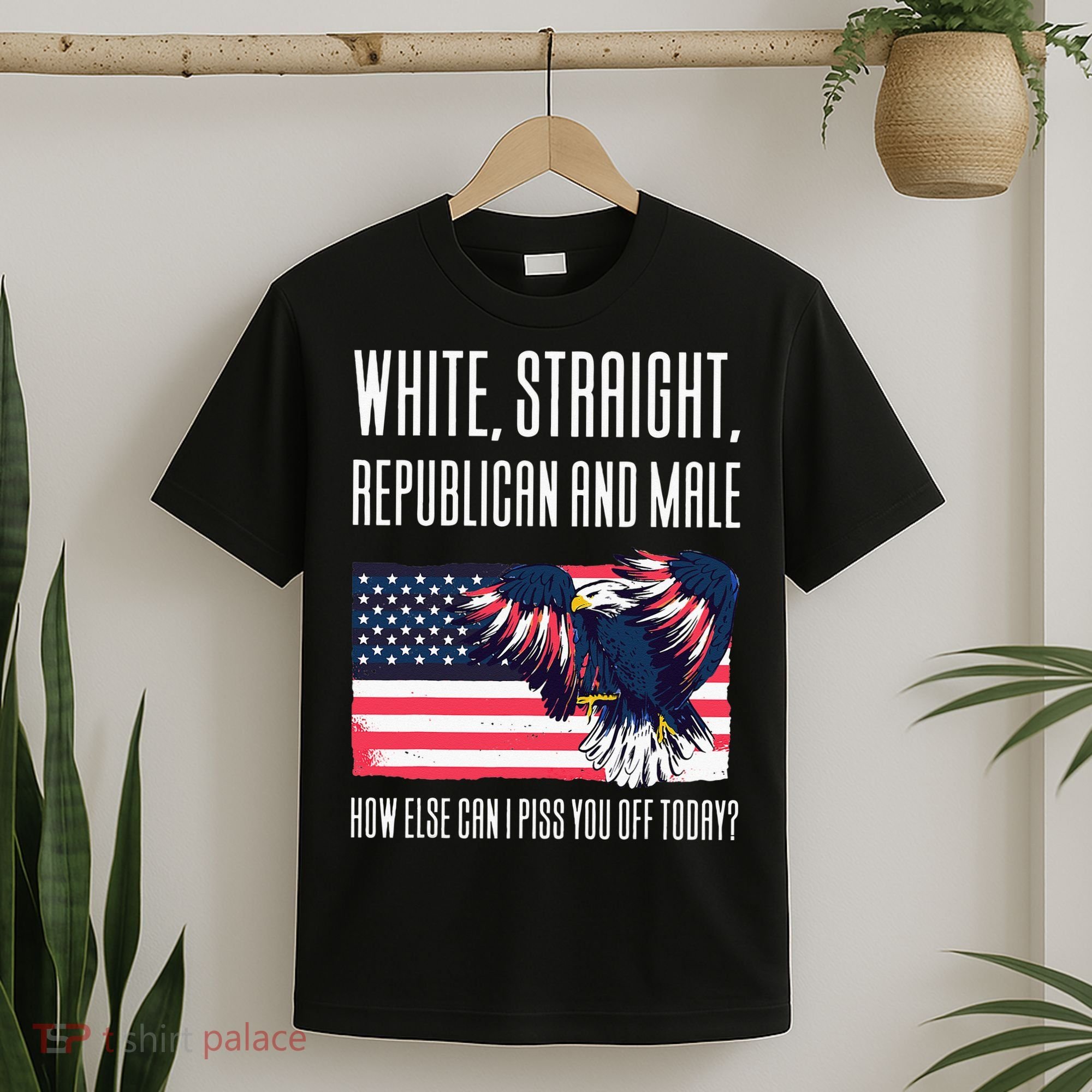White Straight Republican Male T-Shirt