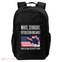 White Straight Republican Male Backpack thumb 0