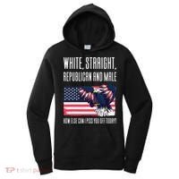 White Straight Republican Male Women's Hoodie thumb 0