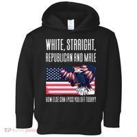 White Straight Republican Male Toddler Hoodie thumb 0