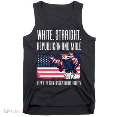 White Straight Republican Male Tank Top