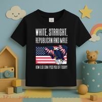 White Straight Republican Male Toddler T-Shirt thumb 3