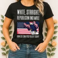 White Straight Republican Male Women's T-Shirt thumb 2