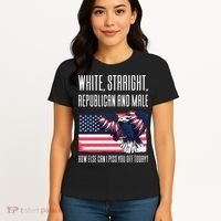 White Straight Republican Male Women's T-Shirt thumb 4