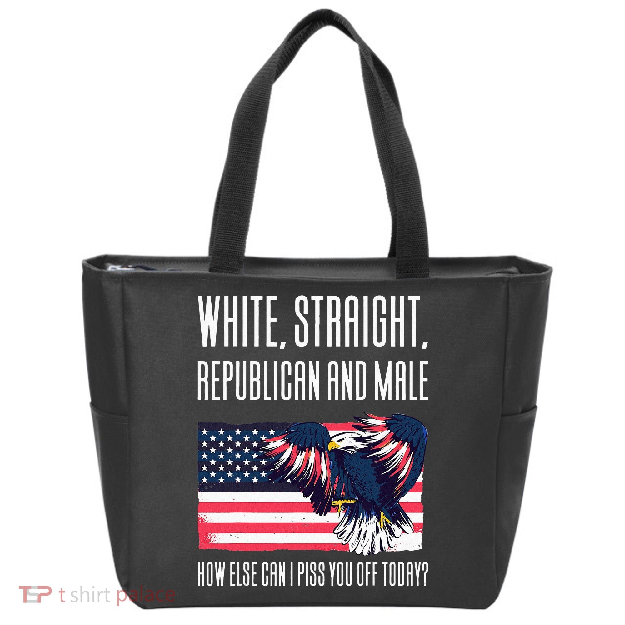 White Straight Republican Male Tote Bag