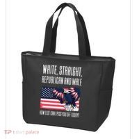 White Straight Republican Male Tote Bag thumb 3