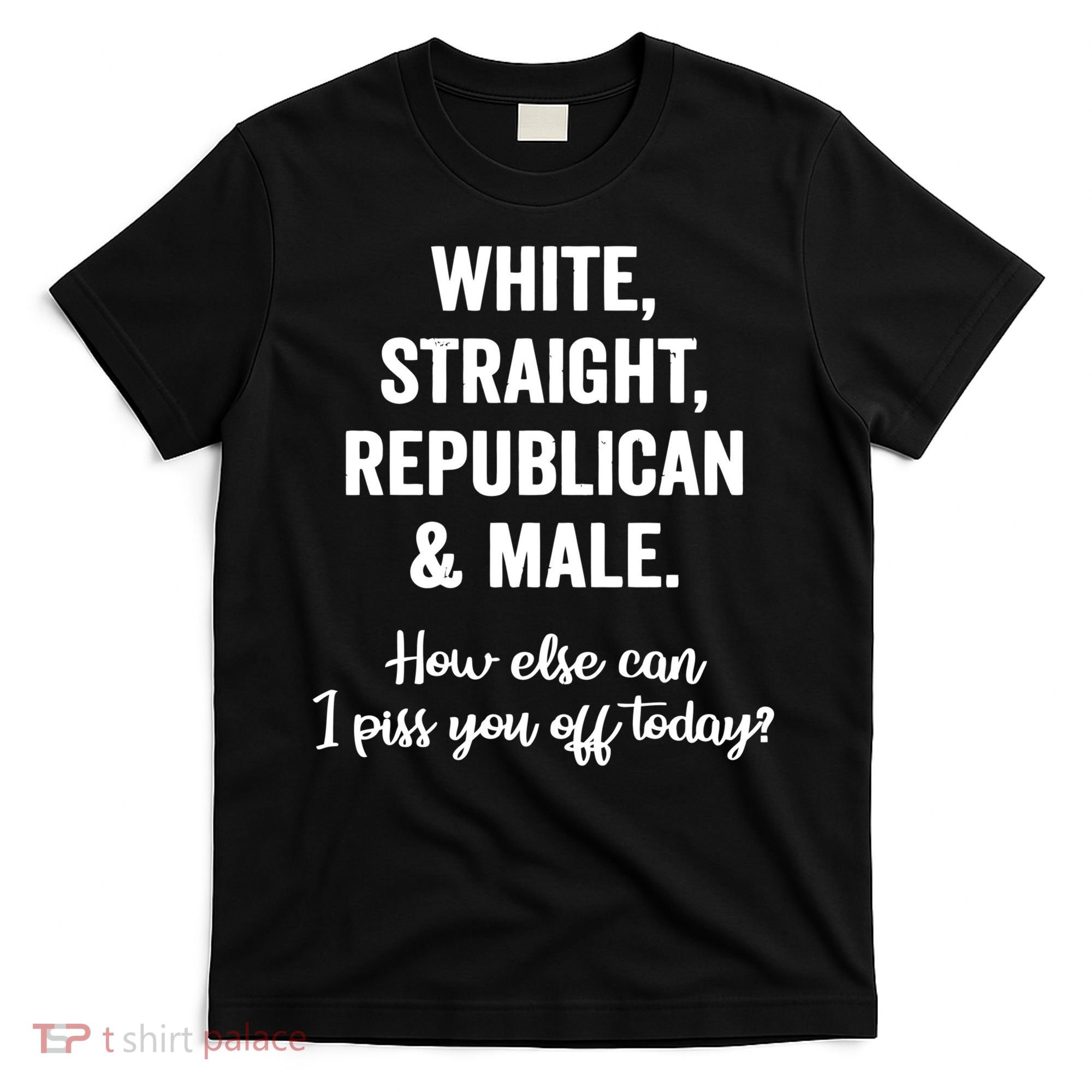 White Straight Republican Male T-Shirt