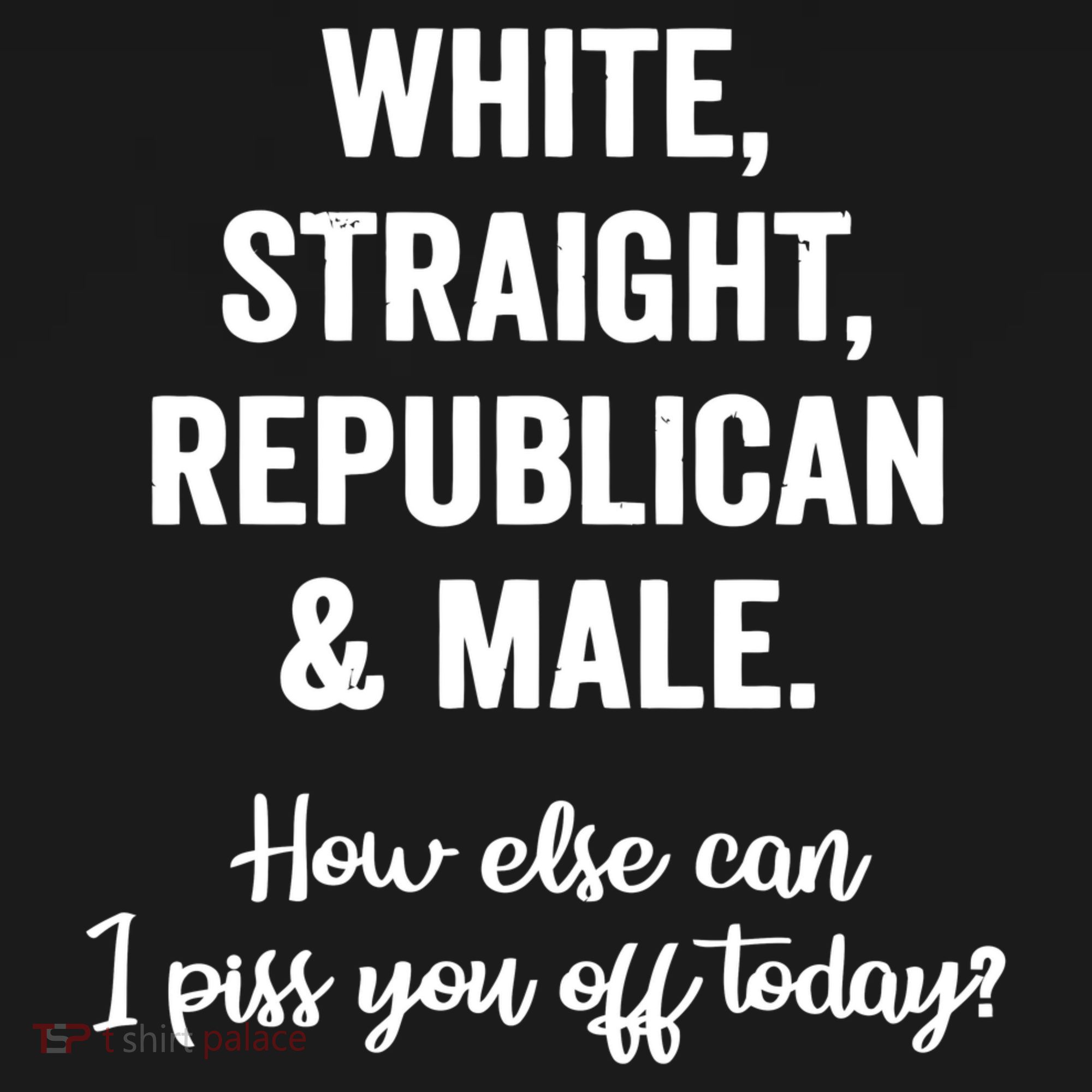 White Straight Republican Male Polo