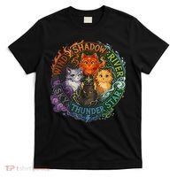 Wind Shadow River Star Thunder Sky Cat Feline Fire T-Shirt thumb 0