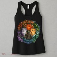 Wind Shadow River Star Thunder Sky Cat Feline Fire Women's Tank Top thumb 3