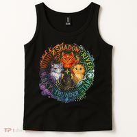 Wind Shadow River Star Thunder Sky Cat Feline Fire Tank Top thumb 2