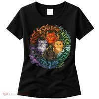 Wind Shadow River Star Thunder Sky Cat Feline Fire Women's T-Shirt thumb 0