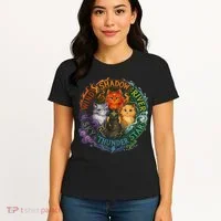 Wind Shadow River Star Thunder Sky Cat Feline Fire Women's T-Shirt thumb 4