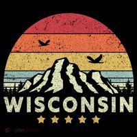 Wisconsin Shirt. Retro Style WI, USA Coffee Mug thumb 5