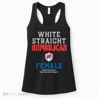 White Straight Republican Female Women's Tank Top thumb 0
