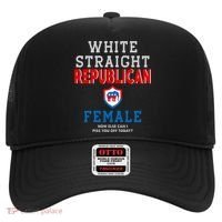 White Straight Republican Female Hat thumb 0