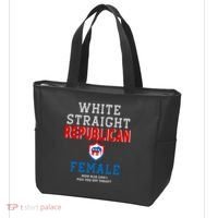 White Straight Republican Female Tote Bag thumb 3