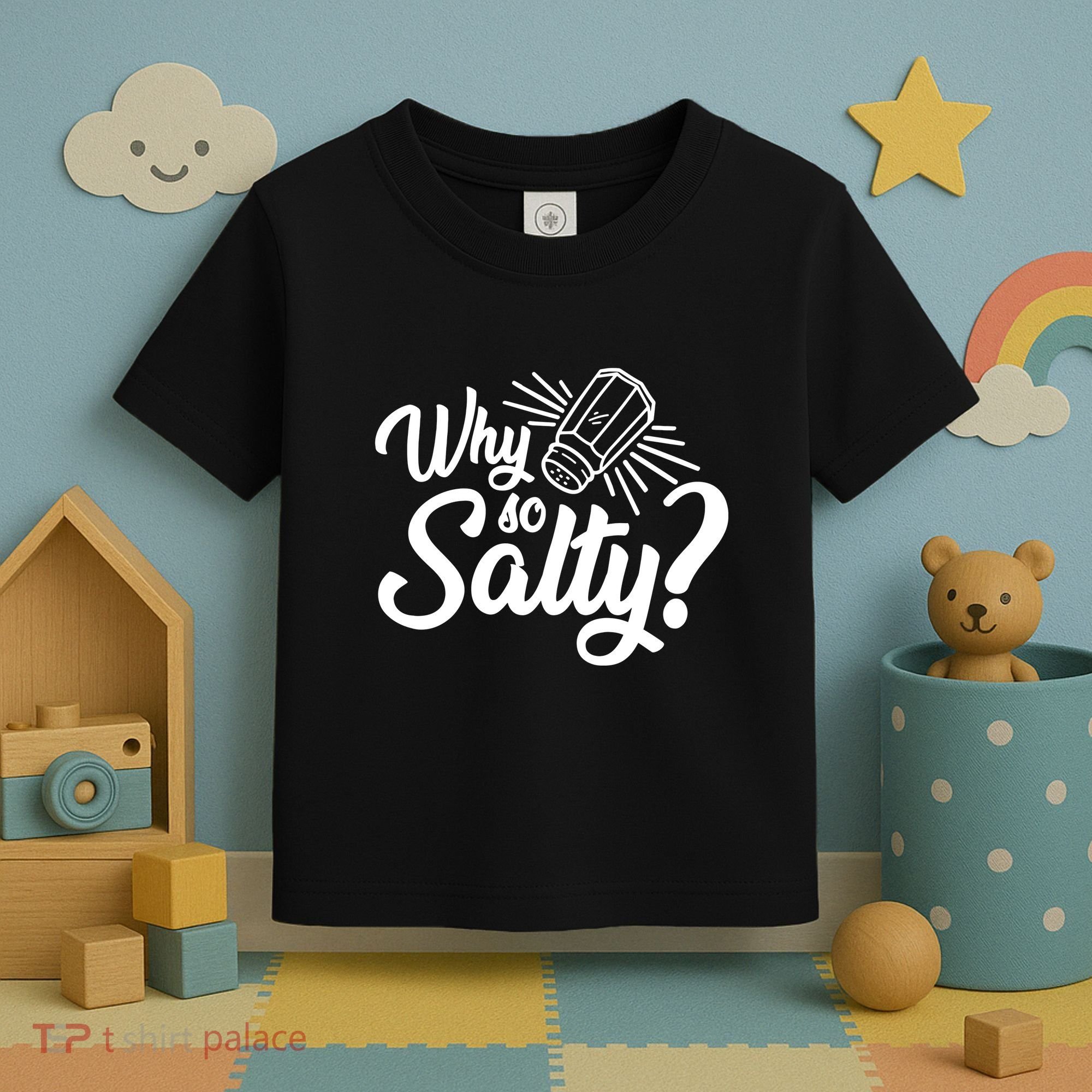 Why So Salty Toddler T-Shirt