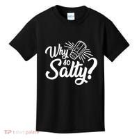 Why So Salty Kids T-Shirt thumb 0