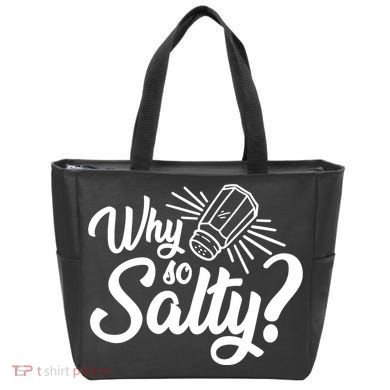 Why So Salty Tote Bag