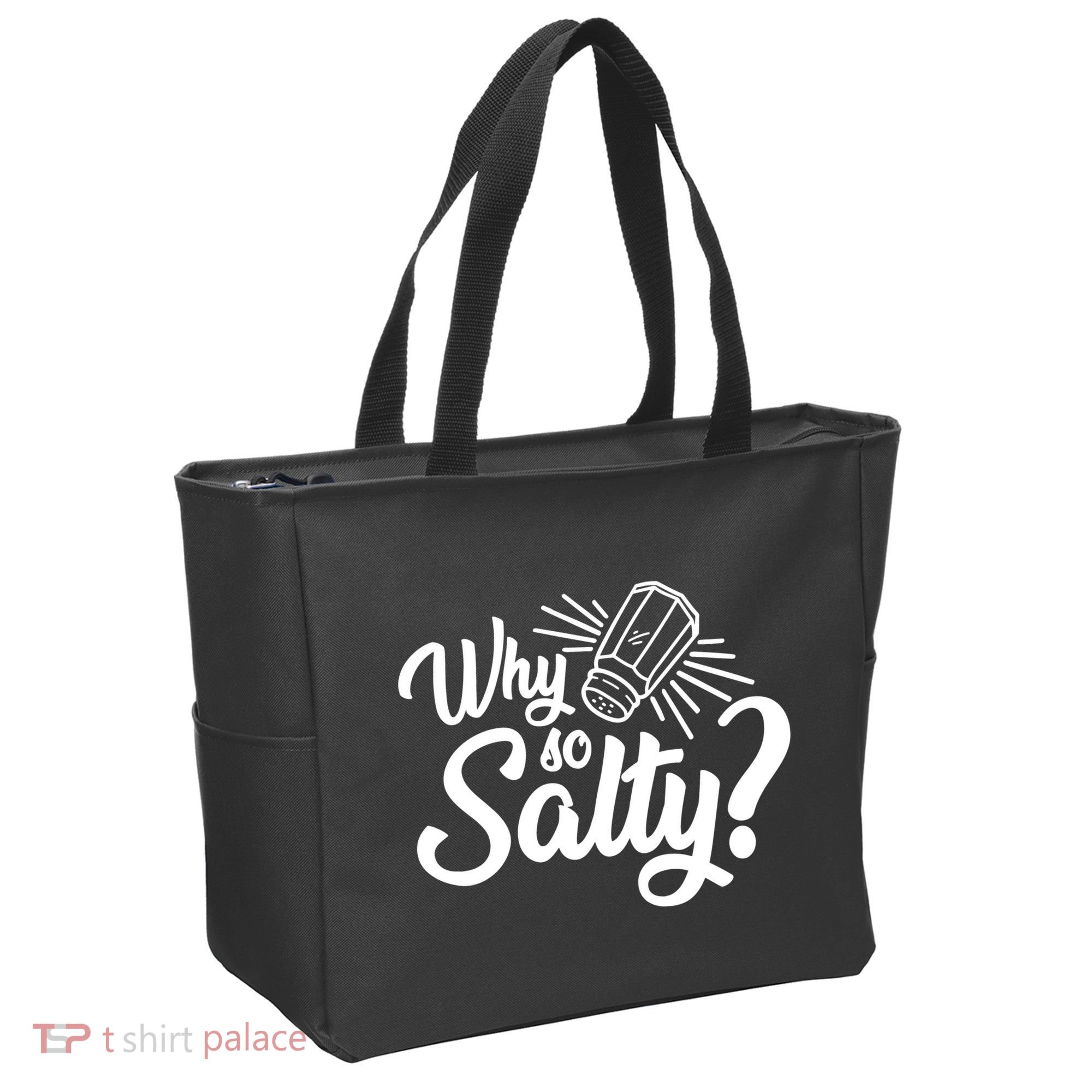 Why So Salty Tote Bag