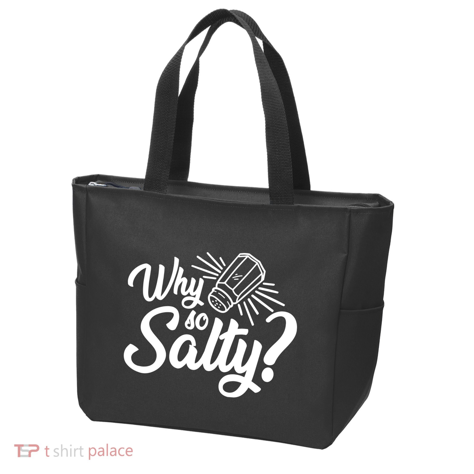 Why So Salty Tote Bag