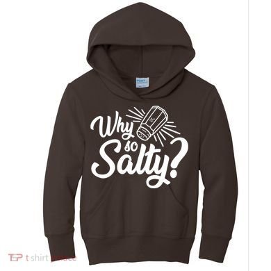 Why So Salty Kids Hoodie
