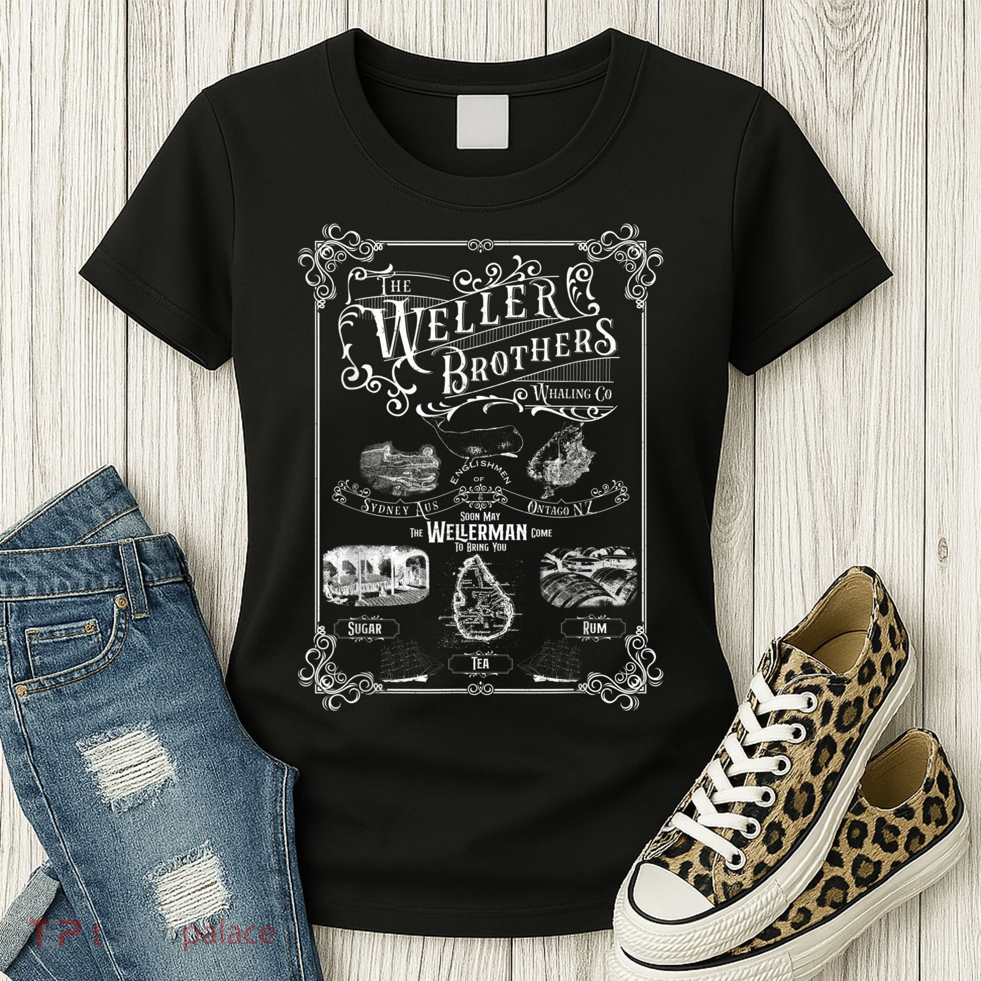 Wellerman Sea Shanty Weller Brothers Soon May The Wellerman Women's T-Shirt