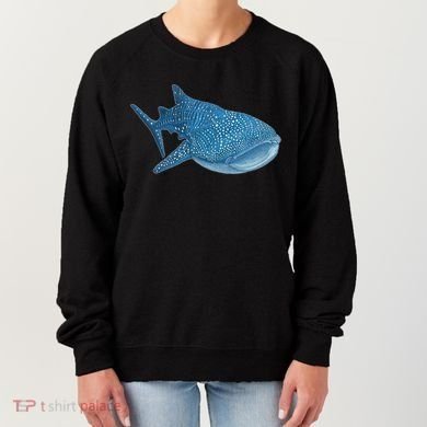 Whale Shark Scuba Diving Snorkeling Women's Sweatshirt