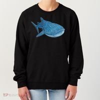 Whale Shark Scuba Diving Snorkeling Women's Sweatshirt thumb 0
