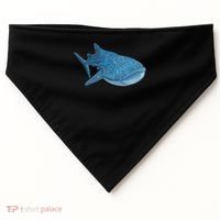 Whale Shark Scuba Diving Snorkeling USA-Made Doggie Bandana thumb 0