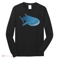 Whale Shark Scuba Diving Snorkeling Long Sleeve Shirt thumb 0
