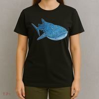 Whale Shark Scuba Diving Snorkeling T-Shirt thumb 4