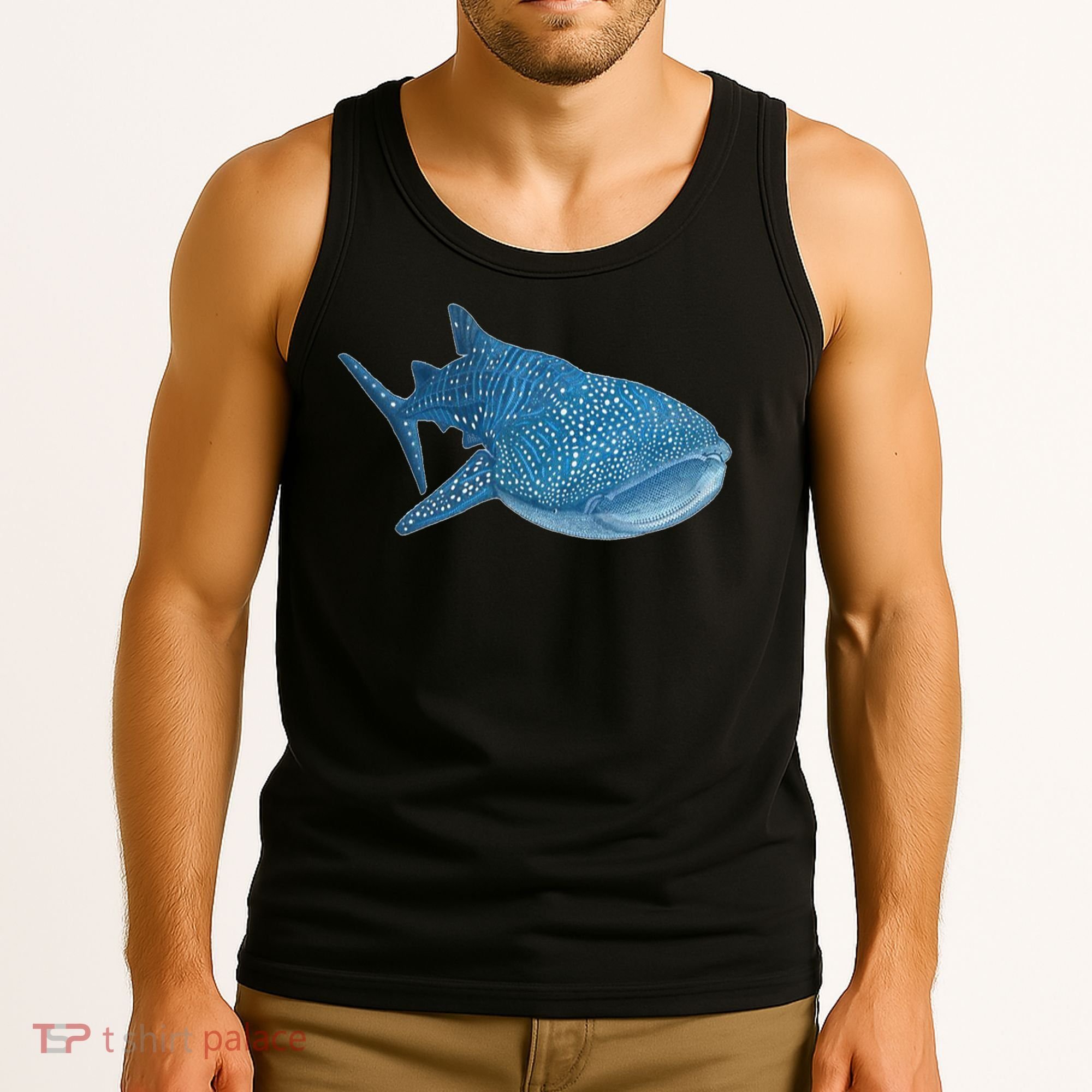 Whale Shark Scuba Diving Snorkeling Tank Top