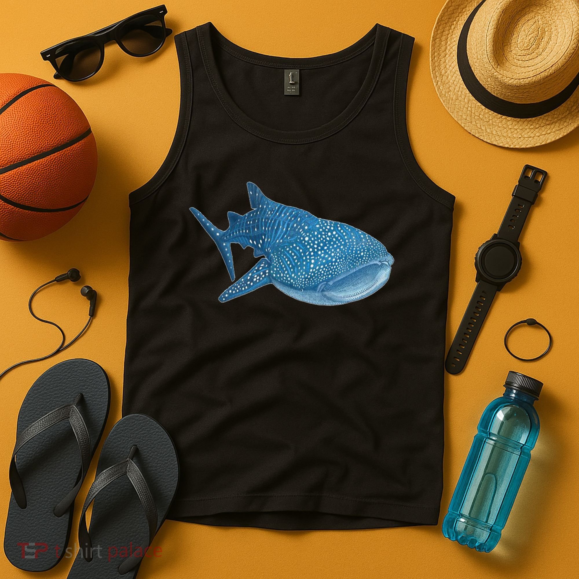 Whale Shark Scuba Diving Snorkeling Tank Top
