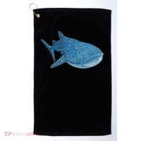 Whale Shark Scuba Diving Snorkeling Golf Towel thumb 0