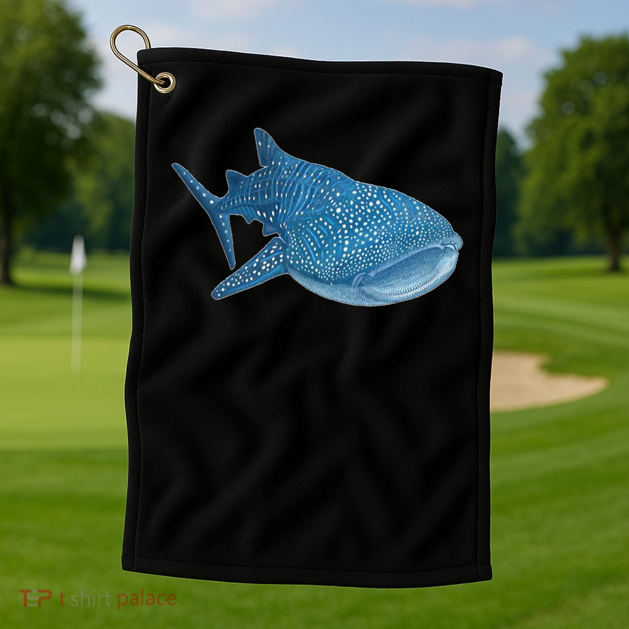 Whale Shark Scuba Diving Snorkeling Golf Towel